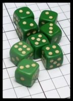 Dice : Dice - 6D Pipped - Green Glass from England - eBay Aug 2015
